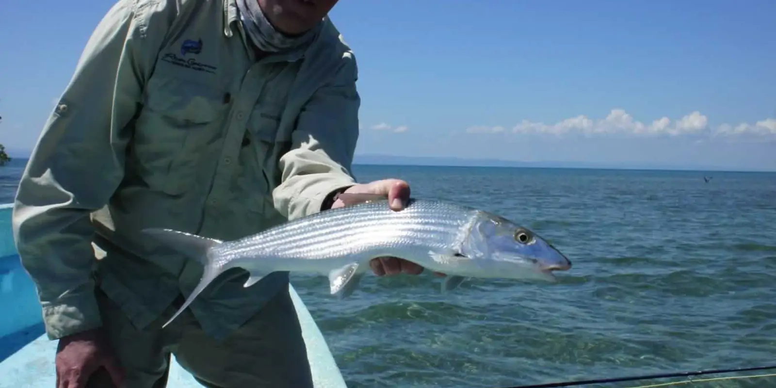 Belize flats and permit fishing country