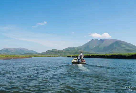 Royal Coachman Lodge fly fishing water in Southwest Alaska